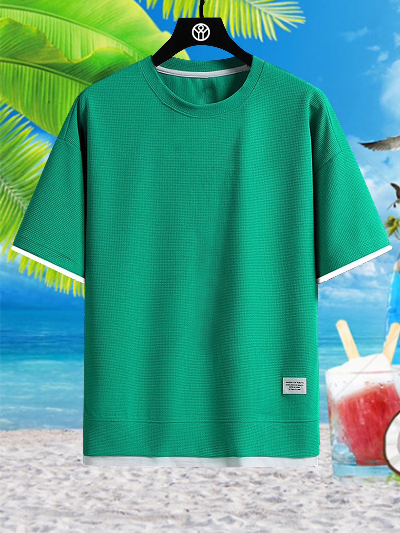 Summer New Men's Short-sleeved T-shirt