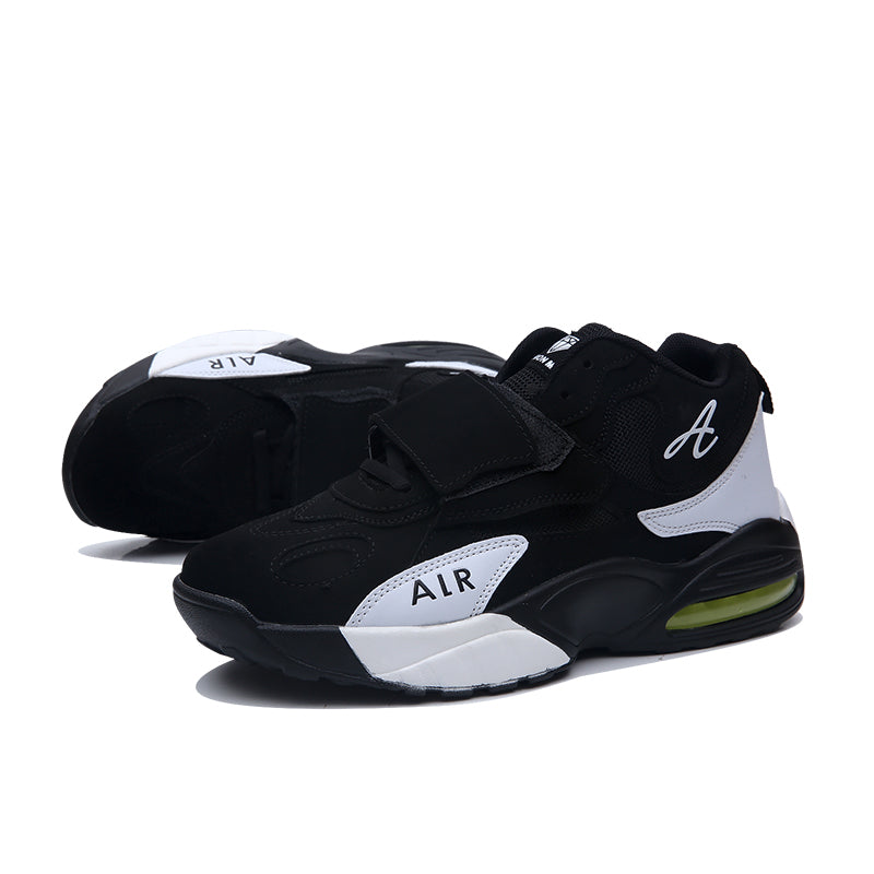 Middle cut basketball shoes