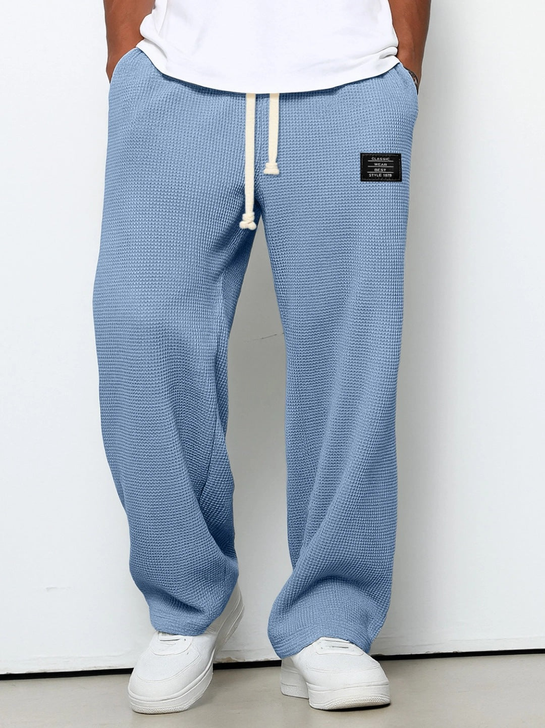 Men's Waffle Straight Pants