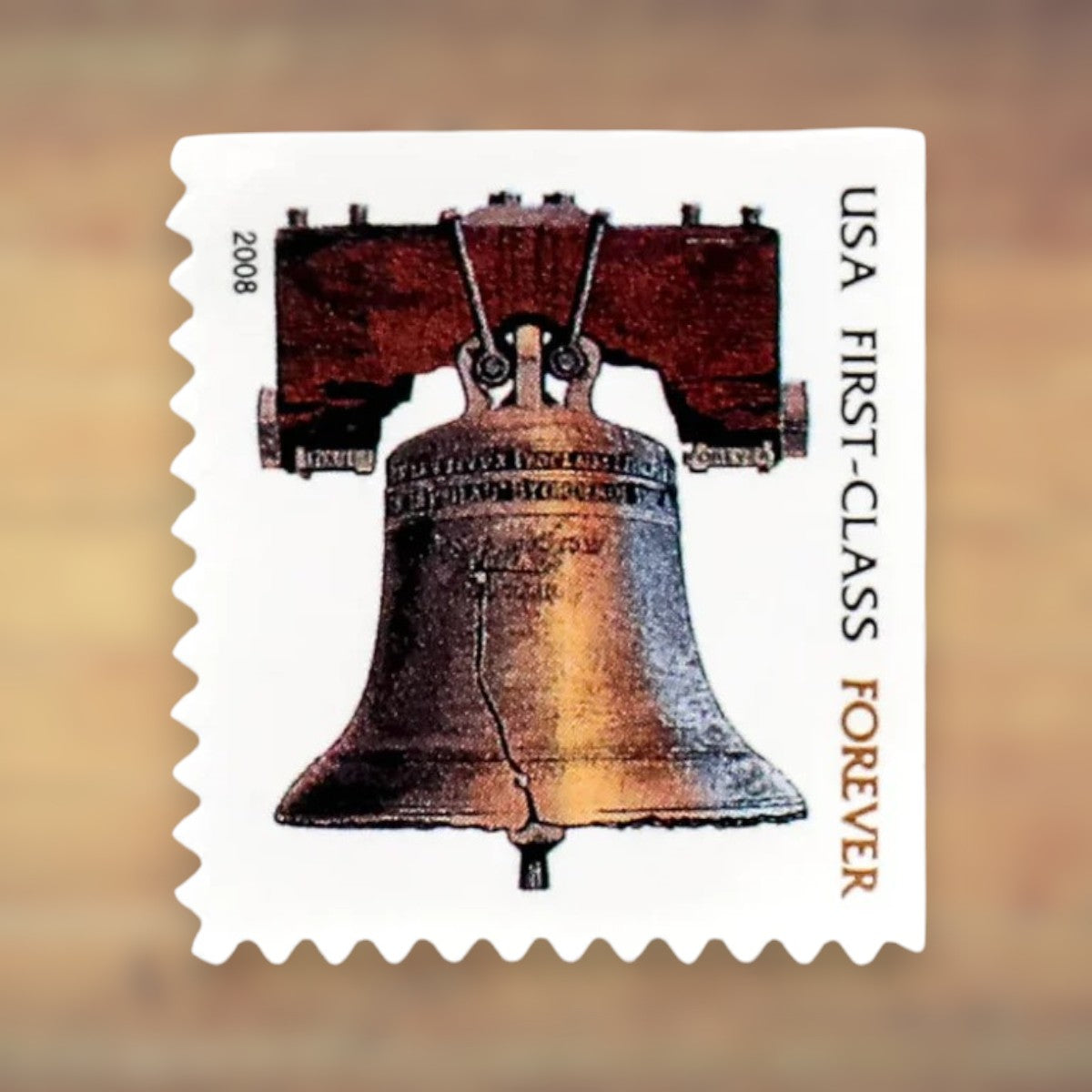 Liberty Bell Forever Stamps, 2008 Booklet – Everyday Cards, Letters and Business Mail
