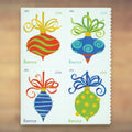 Holiday Baubles Forever Stamps, 2011 Booklet – Holiday Cards and Letters