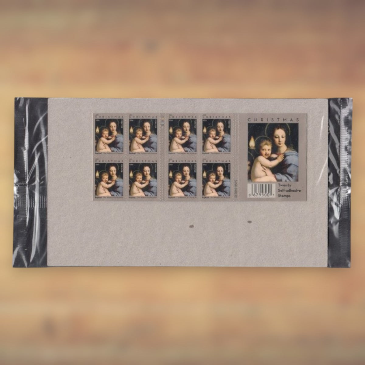 Madonna of the Candelabra by Raphael Forever Stamps, 2011 Booklet – Religious Christmas Cards and Letters