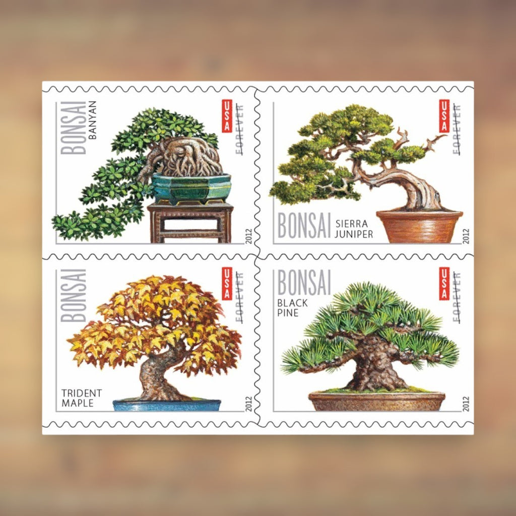 Bonsai Forever Stamps, 2012 Booklet – Everyday Cards and Letters