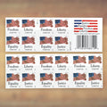 2012 U.S. Flags Forever Stamps – 250/500/1250/2500 Booklets, 100 Stamps per Booklet