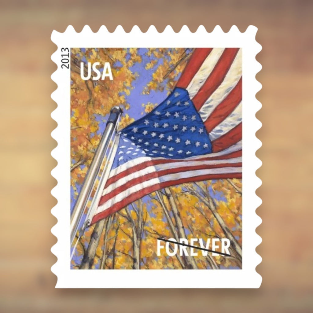 U.S. Flag Forever Stamps – 50 Rolls (5,000 Stamps) – 2017–2019 & 2022–2026