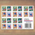 2013 U.S. Flags Forever Stamps – 250/500/1250/2500 Booklets, 100 Stamps per Booklet