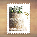 Wedding Cake 70¢ Postage Stamps, 2014 Sheet – Wedding Invitations and Greeting Cards