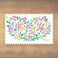 Yes, I Do Two-Ounce Rate Stamps, 2013 Sheet – Wedding Invitations and Heavier Greeting Cards