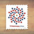 Patriotic Spiral Forever Stamps, 2016 Booklet – Everyday Cards and Letters