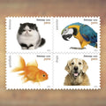 Pets Forever Stamps, 2016 Booklet – Greeting Cards and Letters