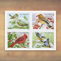 Songbirds in Snow Forever Stamps, 2016 Booklet – Winter Cards and Letters