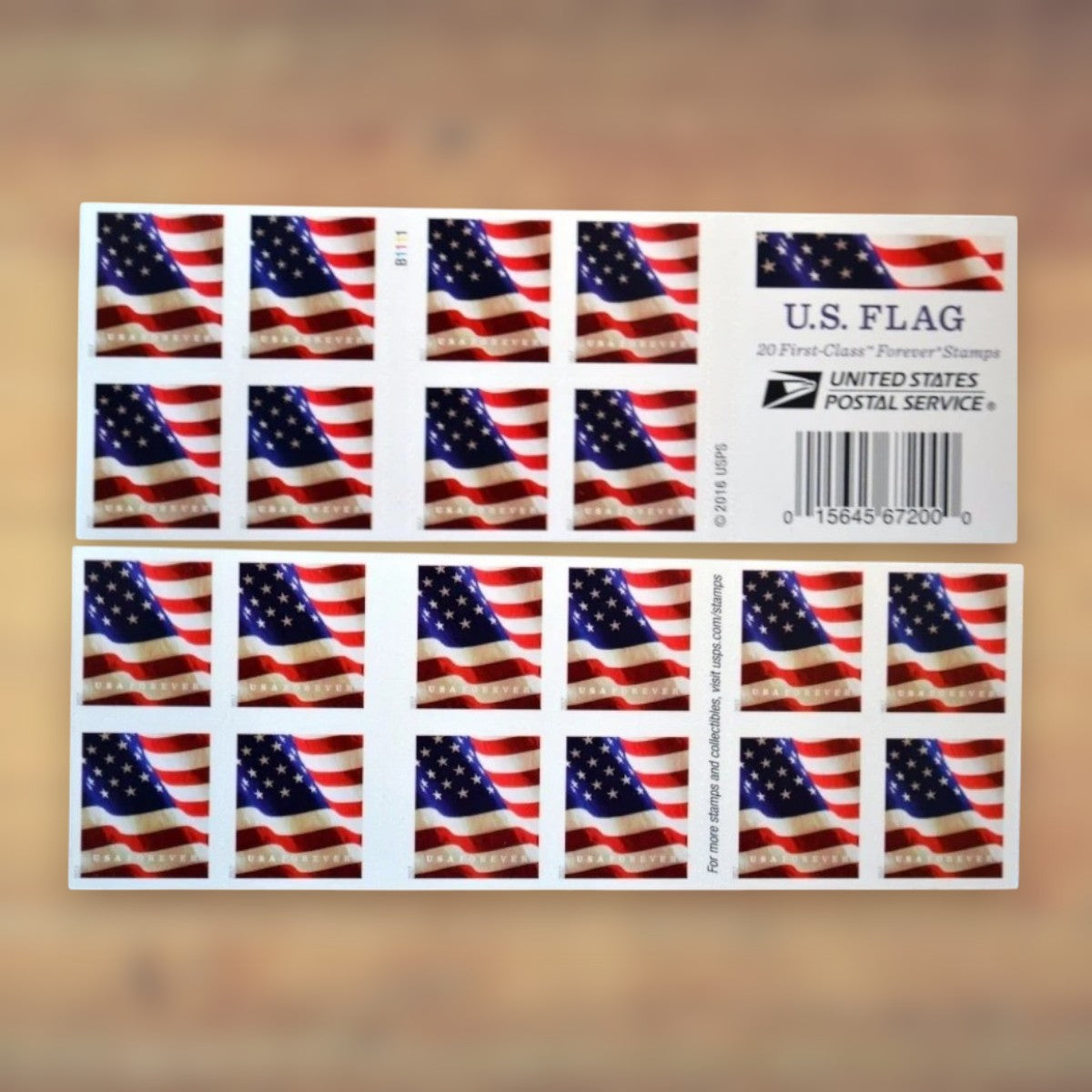 2017 U.S. Flag Forever Postage Stamps Booklet First-Class