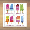 Frozen Treats Forever Stamps, 2018 Booklet – Summer Cards and Letters