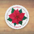 Poinsettia Global Forever Stamps, 2018 Sheet – International Mail