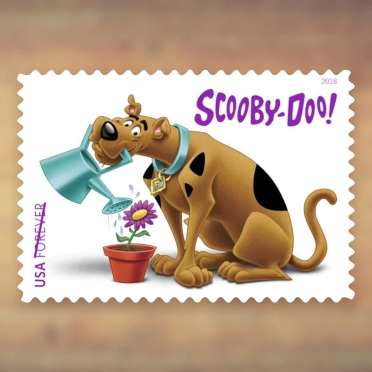 Scooby-Doo! Forever Stamps, 2018 Sheet – Greeting Cards and Letters