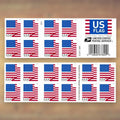 2018 U.S. Flags Forever Stamps – 250/500/1250/2500 Booklets, 100 Stamps per Booklet