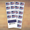 2019 U.S. Flags Forever Stamps – 250/500/1250/2500 Booklets, 100 Stamps per Booklet