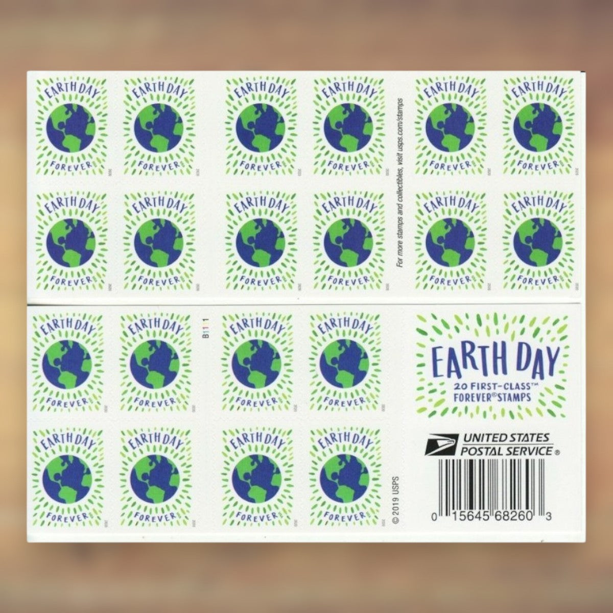 Earth Day Forever Stamps, 2020 Booklet – Cards, Letters and Stamp Collecting