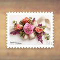Garden Corsage Two-Ounce Rate Stamps, 2020 Sheet – Wedding Invitations and Heavier Greeting Cards
