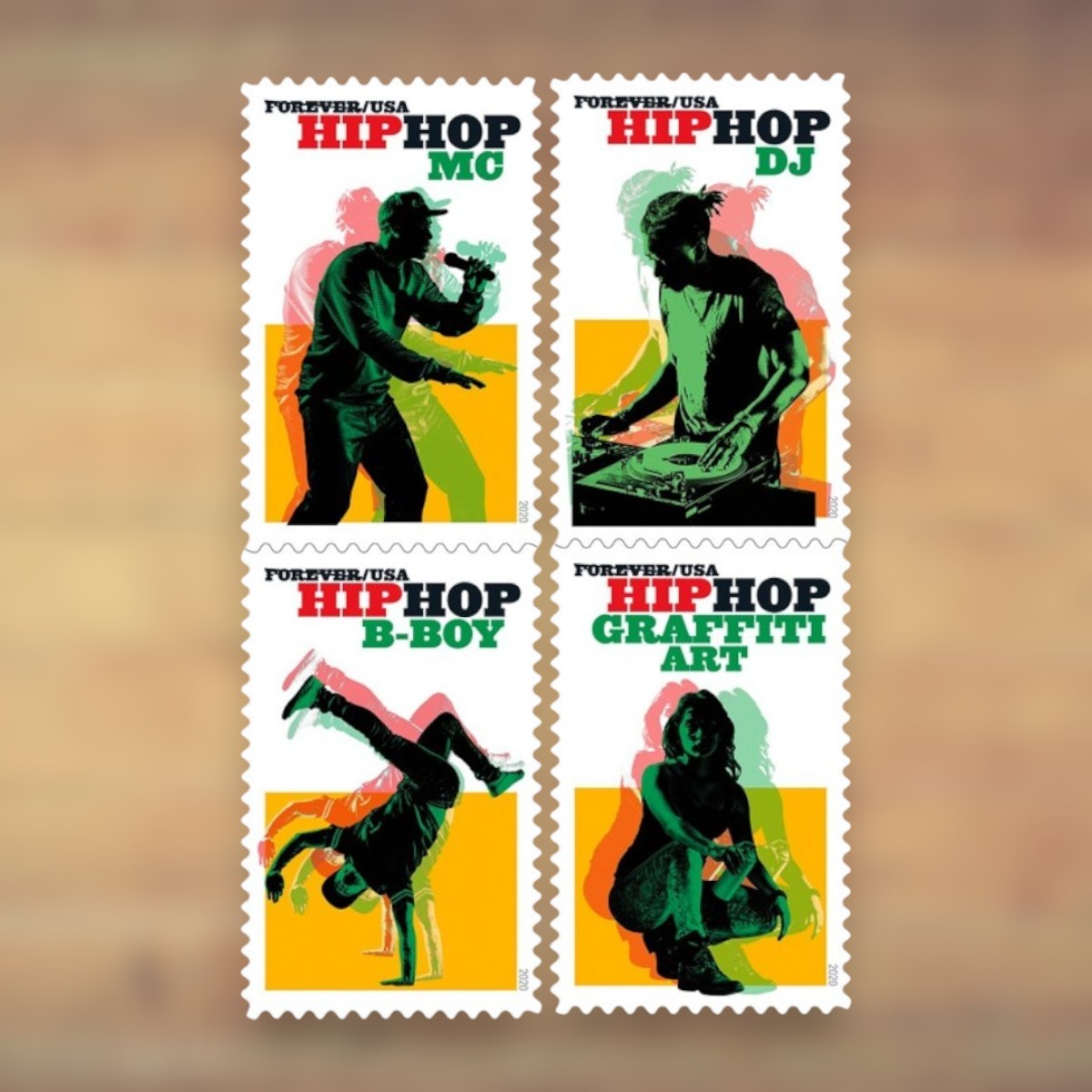 Hip Hop Forever Stamps, 2020 Sheet – Cards, Letters and Stamp Collecting