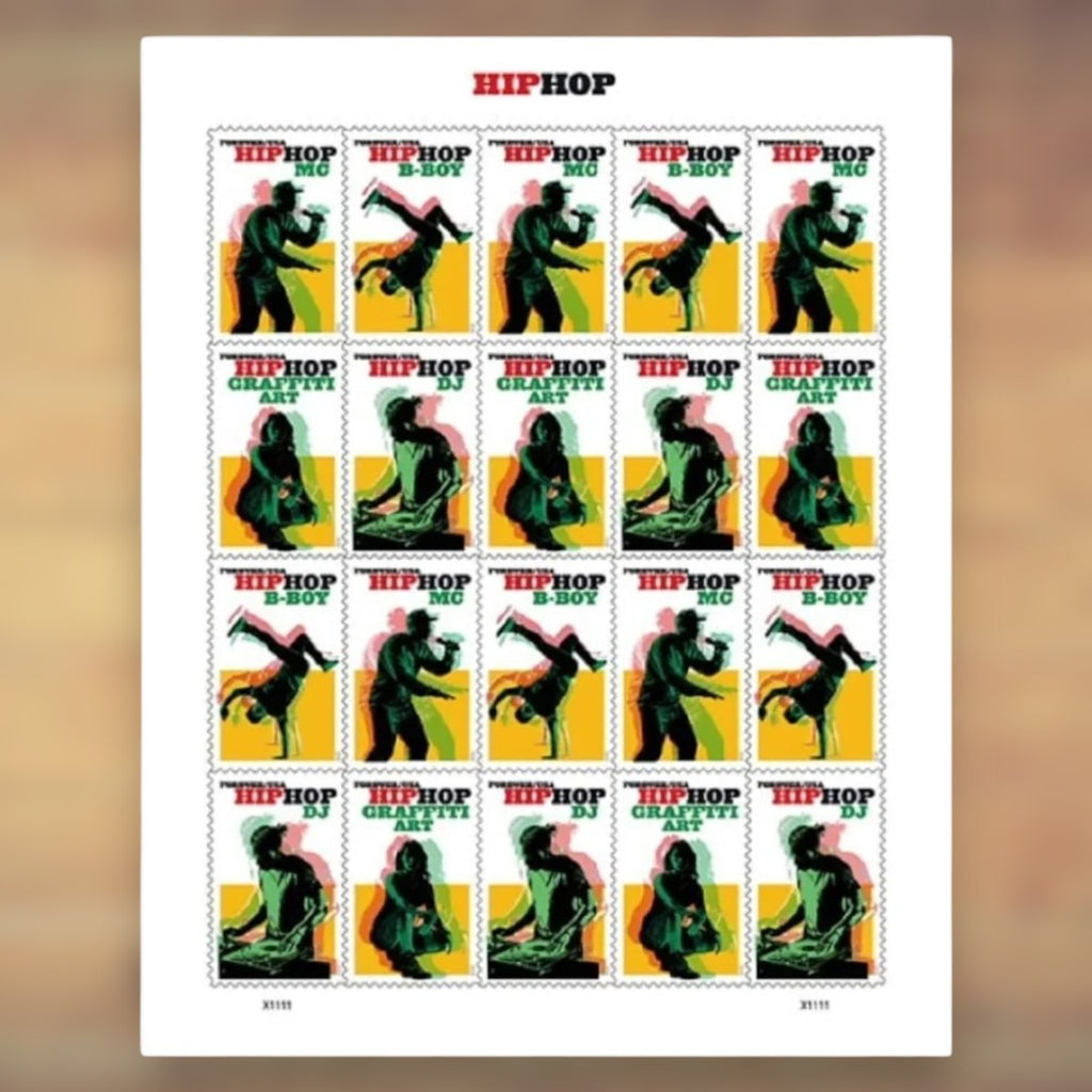 Hip Hop Forever Stamps, 2020 Sheet – Cards, Letters and Stamp Collecting
