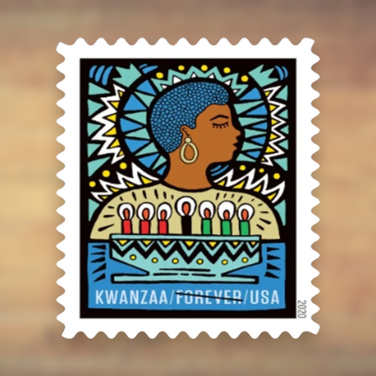 Kwanzaa Forever Stamps, 2020 Sheet – Kwanzaa Cards and Greetings