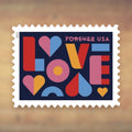 Love Forever Stamps, 2021 Sheet – Wedding Invitations and Valentine’s Cards