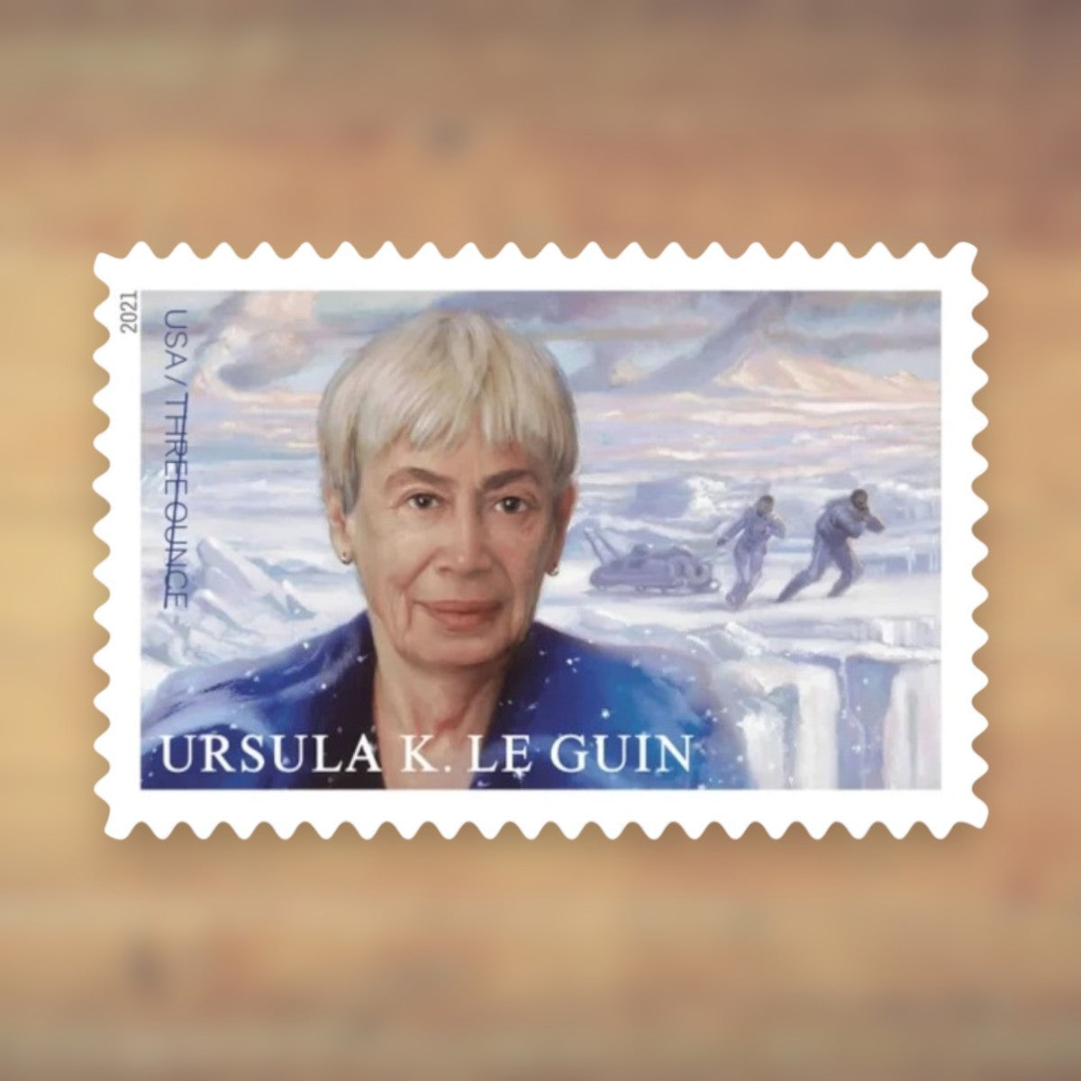 Ursula K. Le Guin Three-Ounce Rate Stamps, 2021 Sheet – Heavier Letters and Stamp Collecting