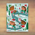 Holiday Elves Forever Stamps, 2022 Booklet – Holiday Cards and Letters