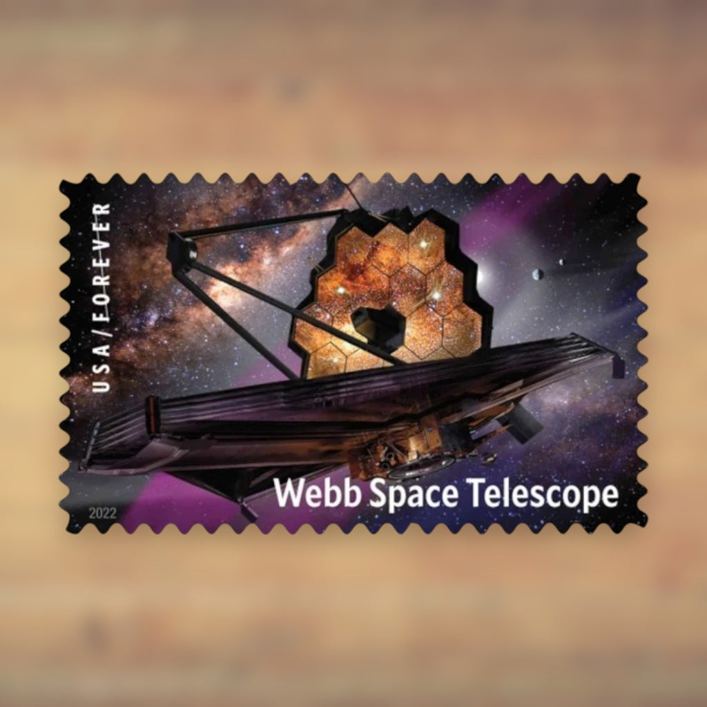 James Webb Space Telescope Forever Stamps, 2022 Sheet – Cards, Letters and Stamp Collecting