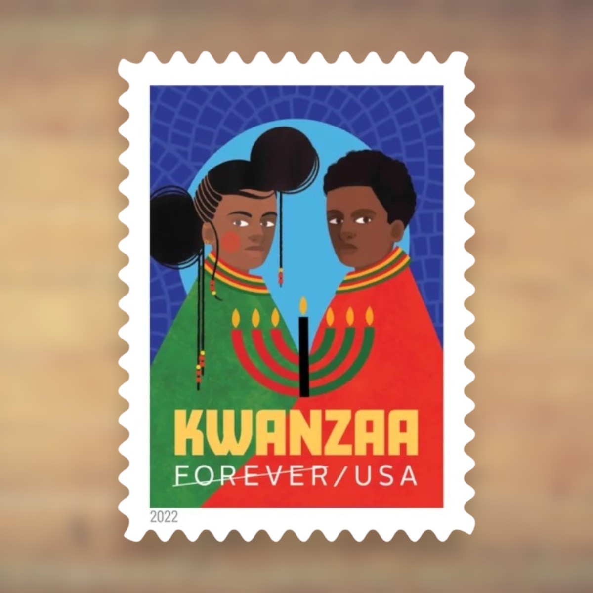 Kwanzaa Forever Stamps, 2022 Sheet – Kwanzaa Cards and Greetings
