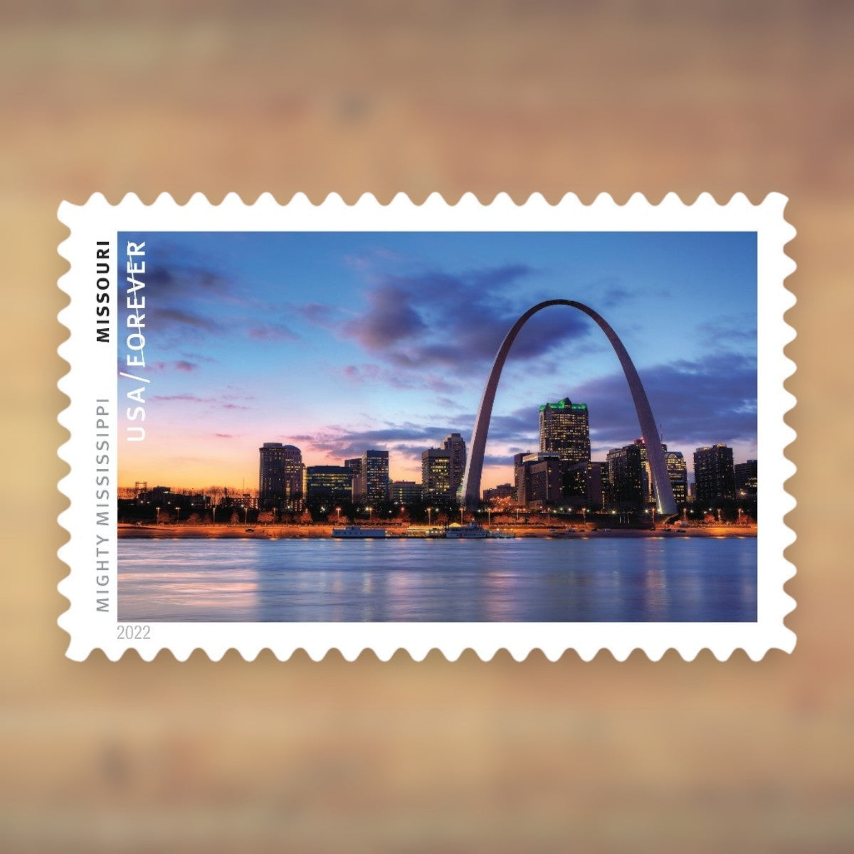 Mighty Mississippi Forever Stamps, 2022 Sheet – Cards, Letters and Stamp Collecting