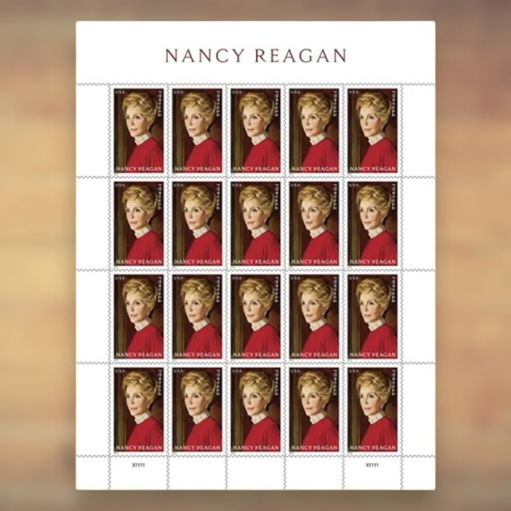 Nancy Reagan Forever Stamps, 2022 Sheet – Cards, Letters and Stamp Collecting