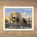 Palace of Fine Arts $26.95 Priority Mail Express Stamps, 2022 Sheet – Priority Mail Express Postage