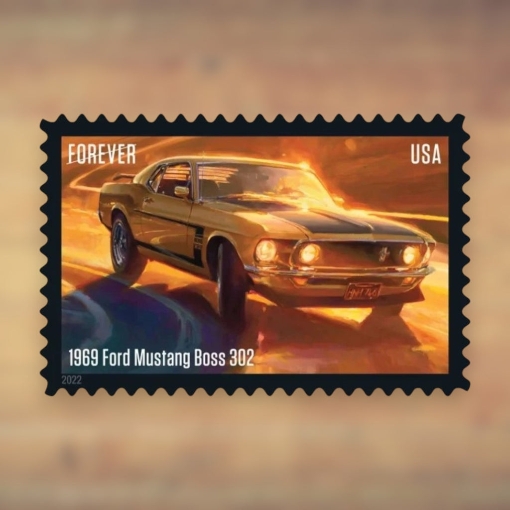 Pony Cars Forever Stamps, 2022 Sheet – Cards, Letters and Stamp Collecting