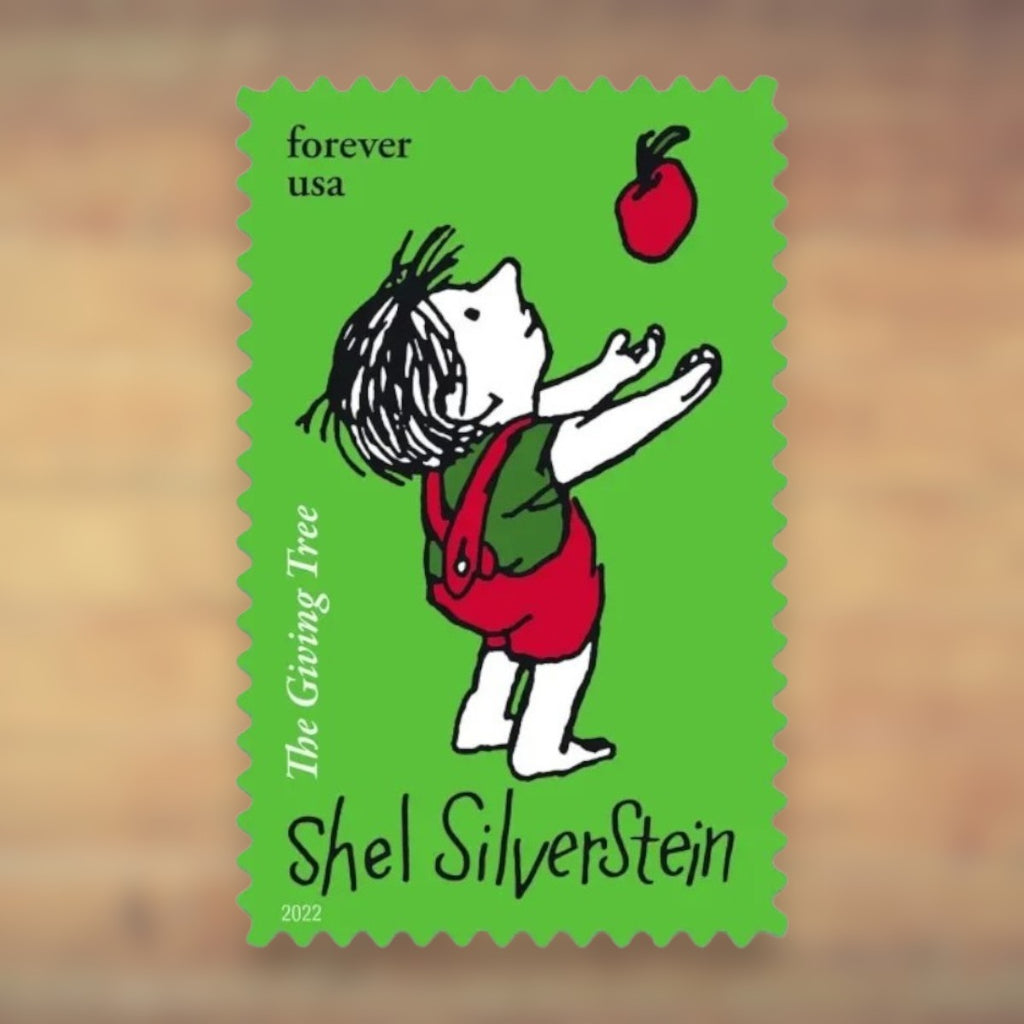 Shel Silverstein Forever Stamps, 2022 Sheet – Cards, Letters and Stamp Collecting