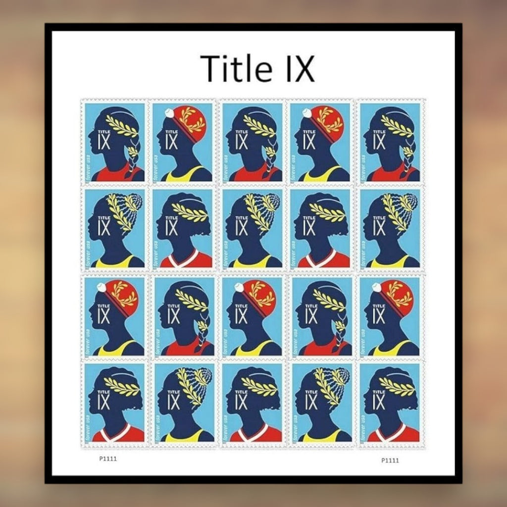 Title IX Forever Stamps, 2022 Sheet – Cards, Letters and Stamp Collecting