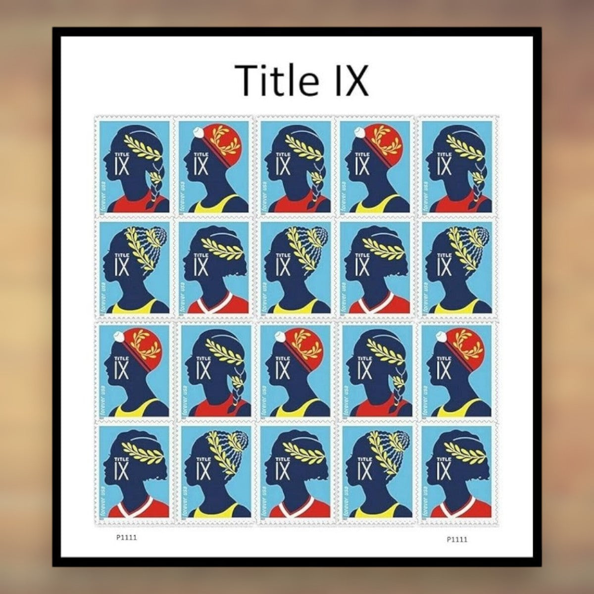 Title IX Forever Stamps, 2022 Sheet – Cards, Letters and Stamp Collecting