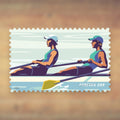 Women’s Rowing Forever Stamps, 2022 Sheet – Cards, Letters and Stamp Collecting