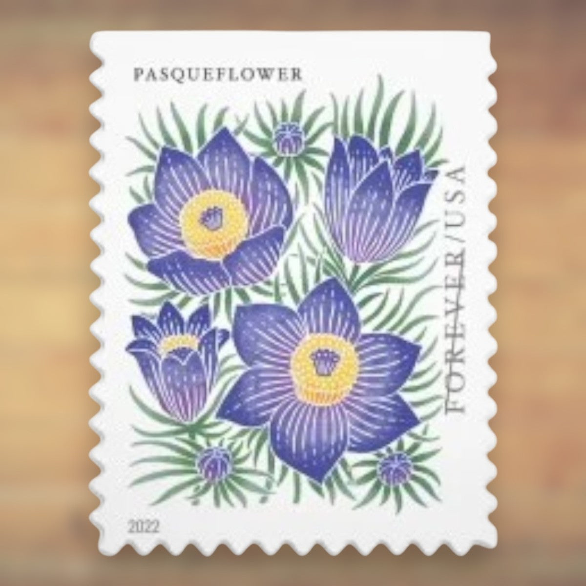 2022 Mountain Flora Forever Postage Stamps Booklet First-Class