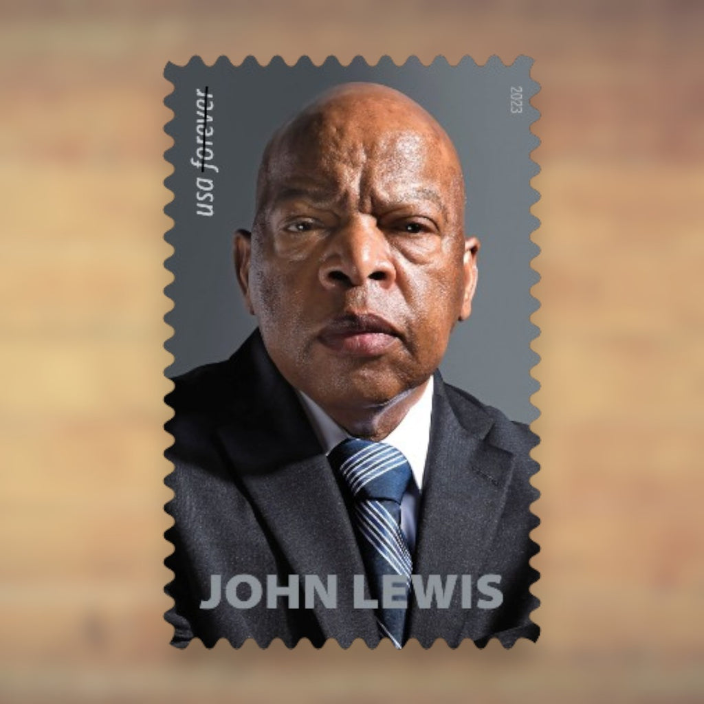 John Lewis Forever Stamps, 2023 Sheet – Cards, Letters and Stamp Collecting