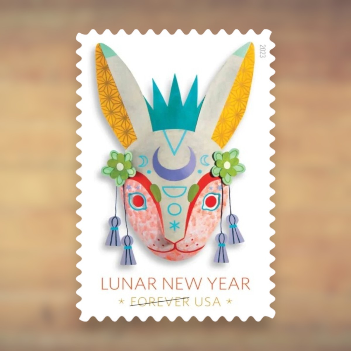 Lunar New Year: Year of the Rabbit Forever Stamps, 2023 Sheet – Lunar New Year Cards and Greetings