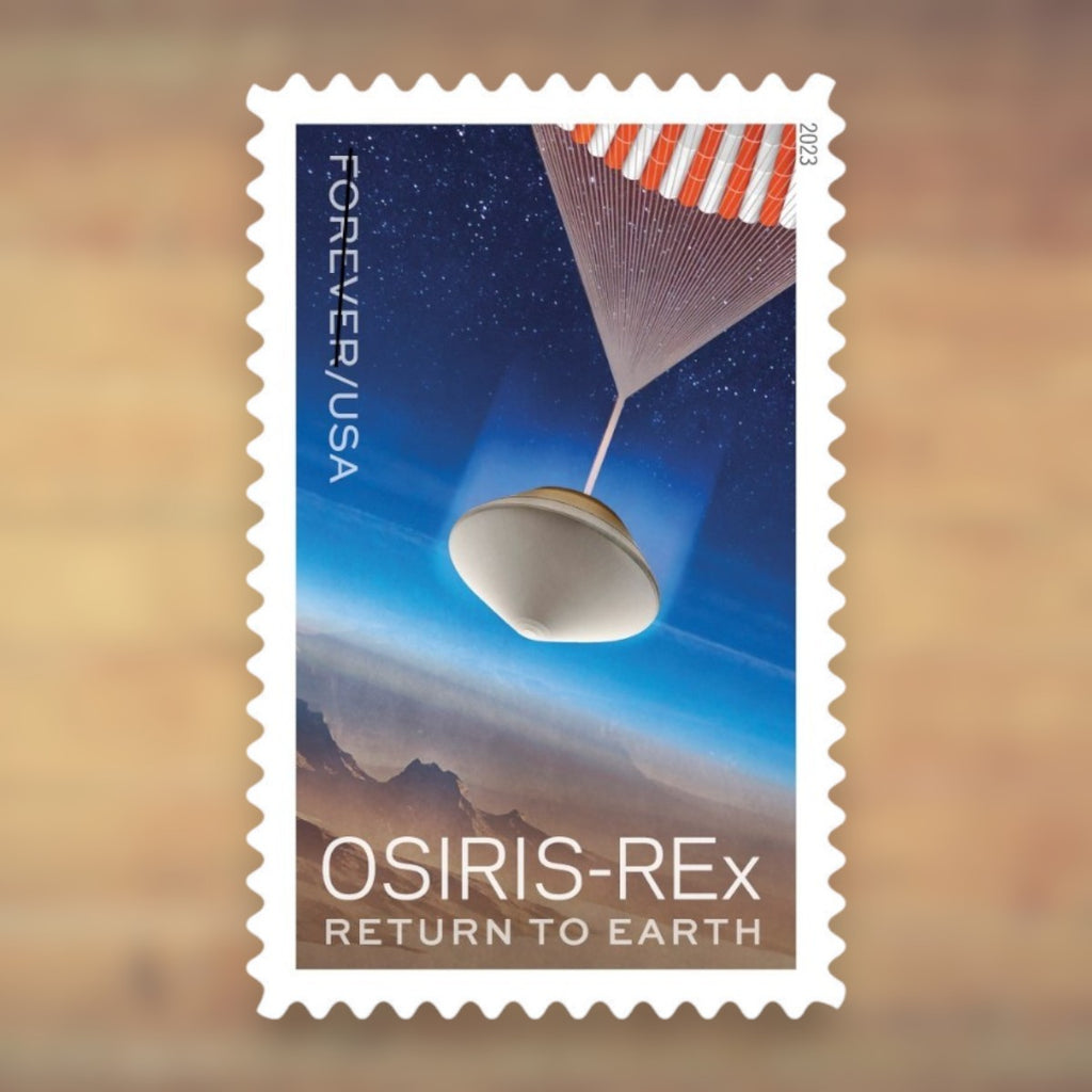 OSIRIS-REx Forever Stamps, 2023 Sheet – Cards, Letters and Stamp Collecting