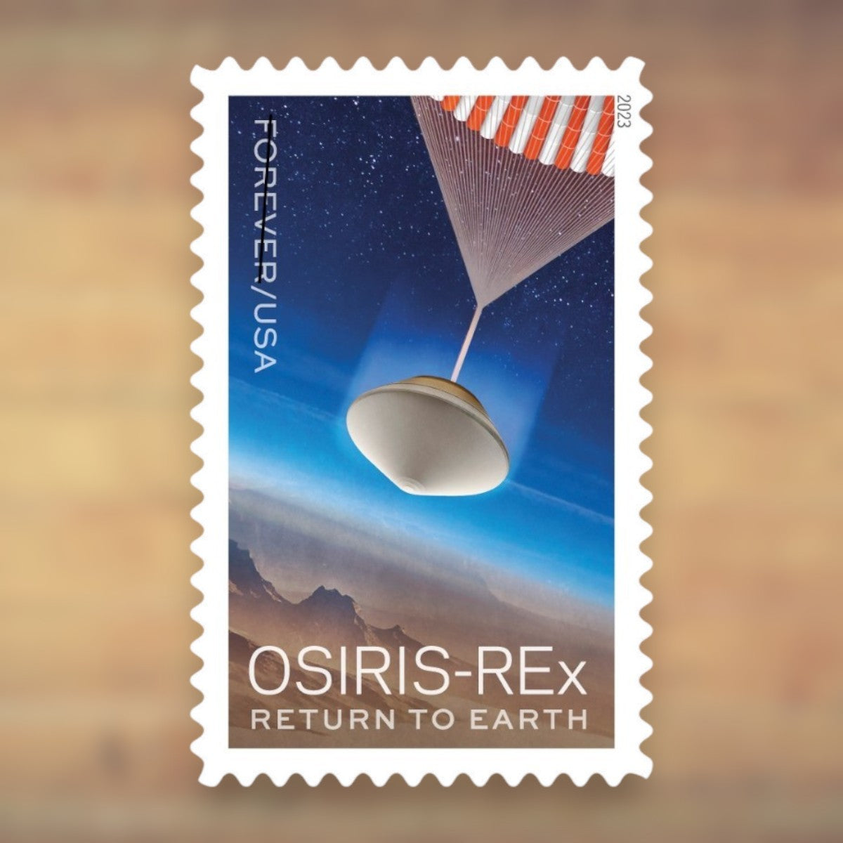 OSIRIS-REx Forever Stamps, 2023 Sheet – Cards, Letters and Stamp Collecting