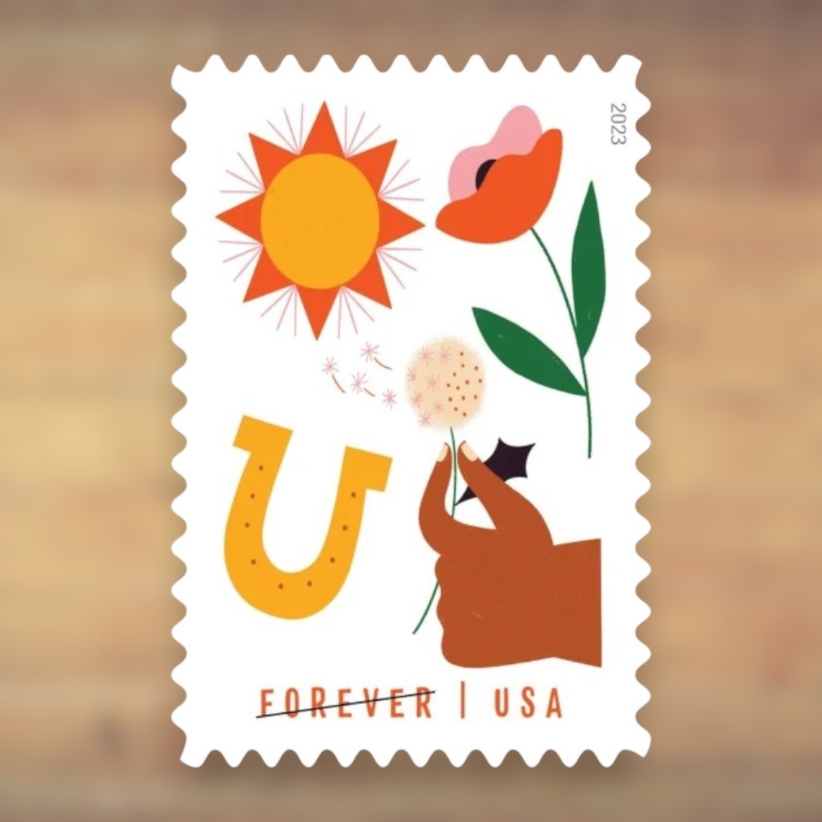 Thinking of You Forever Stamps, 2023 Sheet – Greeting Cards and Personal Notes