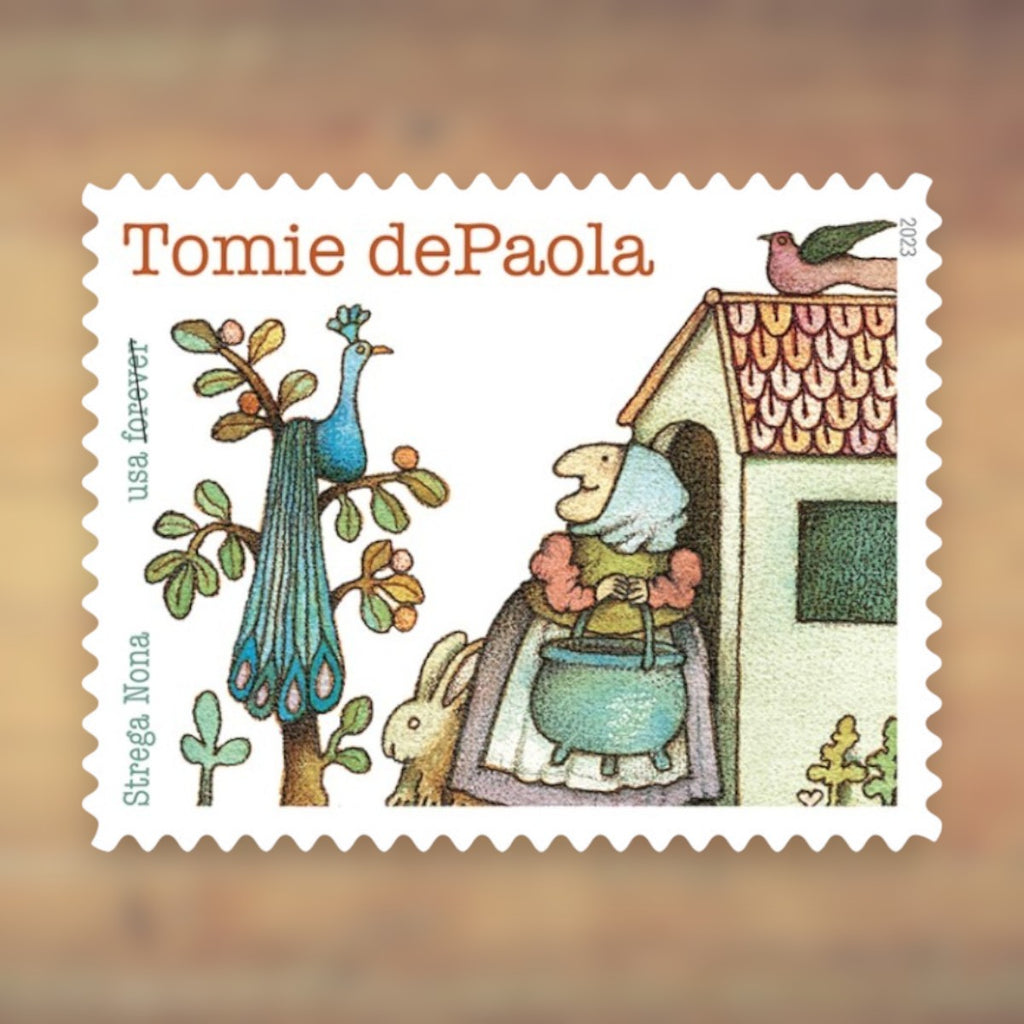 Tomie dePaola Forever Stamps, 2023 Sheet – Cards, Letters and Stamp Collecting