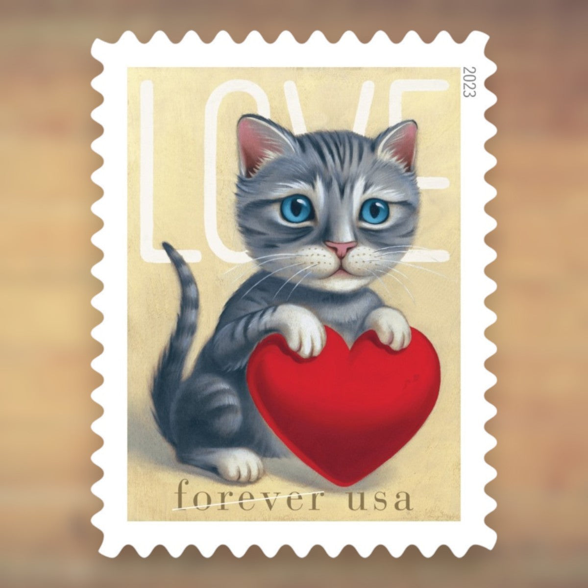 2023 Love Forever Postage Stamps Sheet First-Class