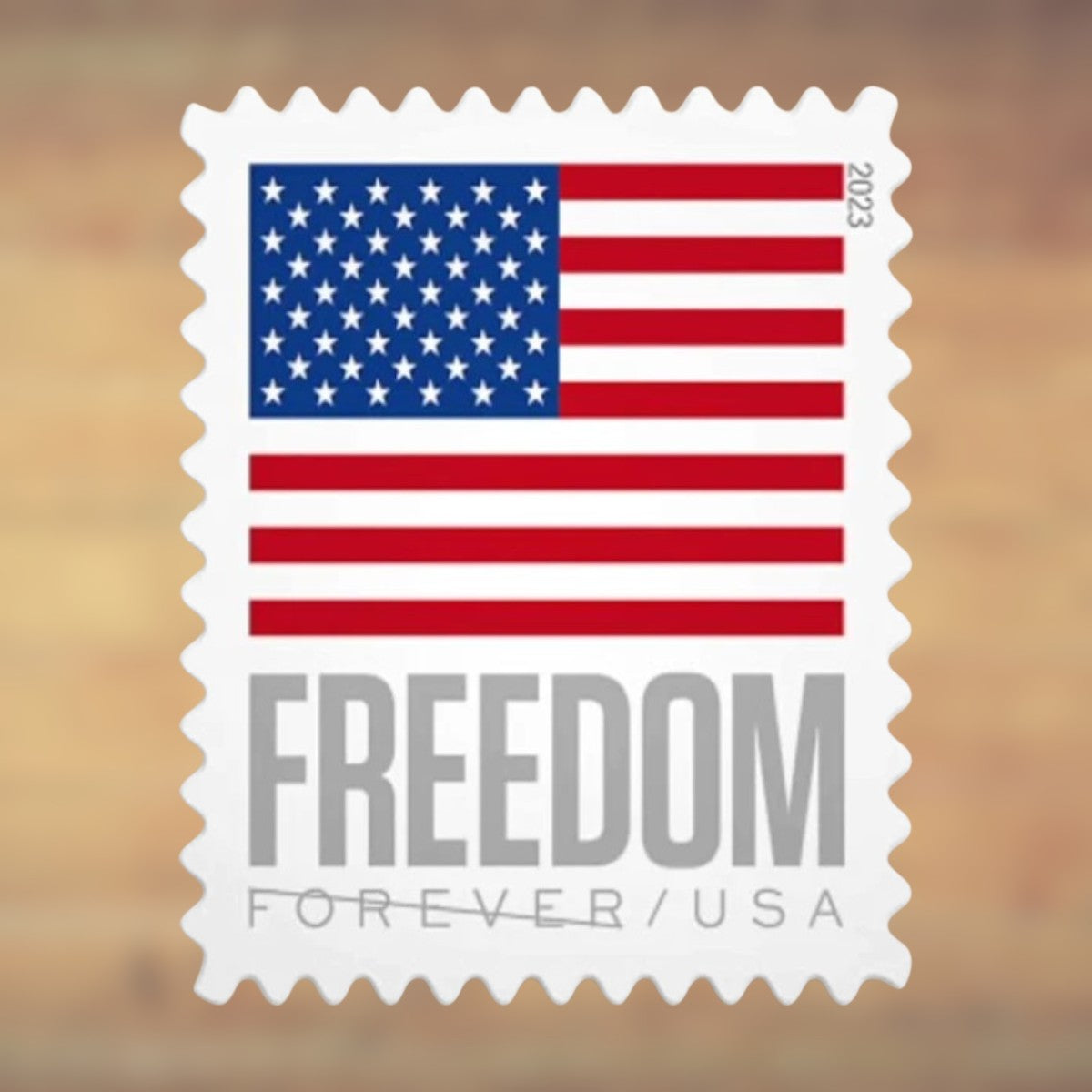2023 U.S. Flag Forever Postage Stamps Booklet First-Class