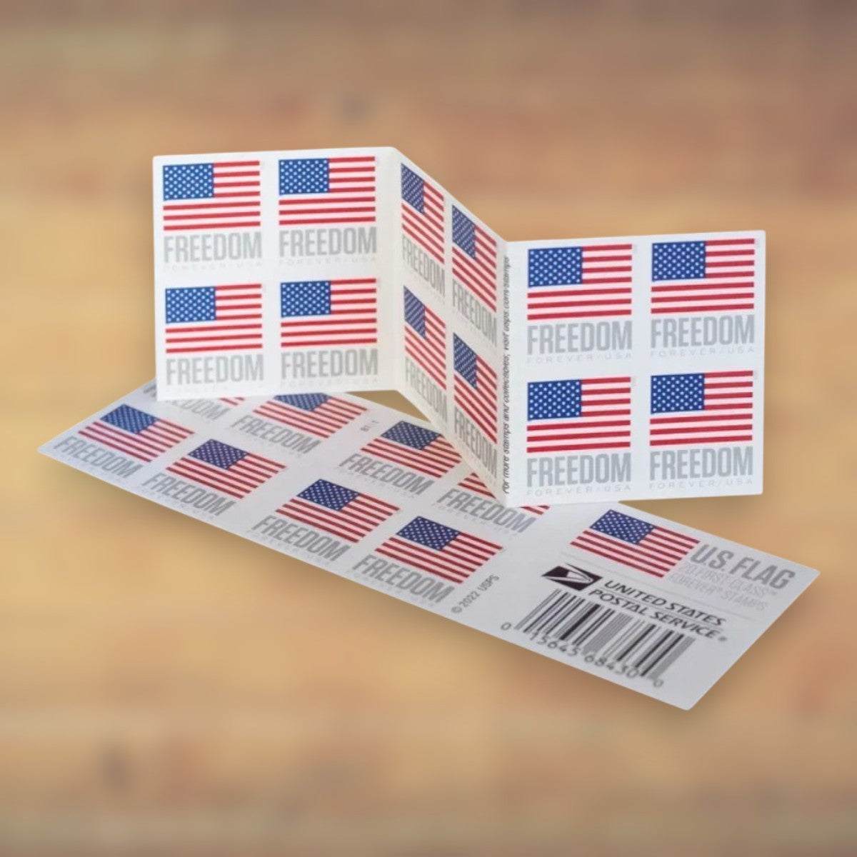 2023 U.S. Flag Forever Postage Stamps Booklet First-Class
