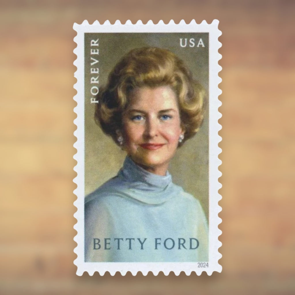 Betty Ford Forever Stamps, 2024 Sheet – Cards, Letters and Stamp Collecting